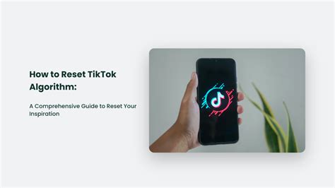 how to reset algorithm on tiktok|How To Reset The TikTok For You Page